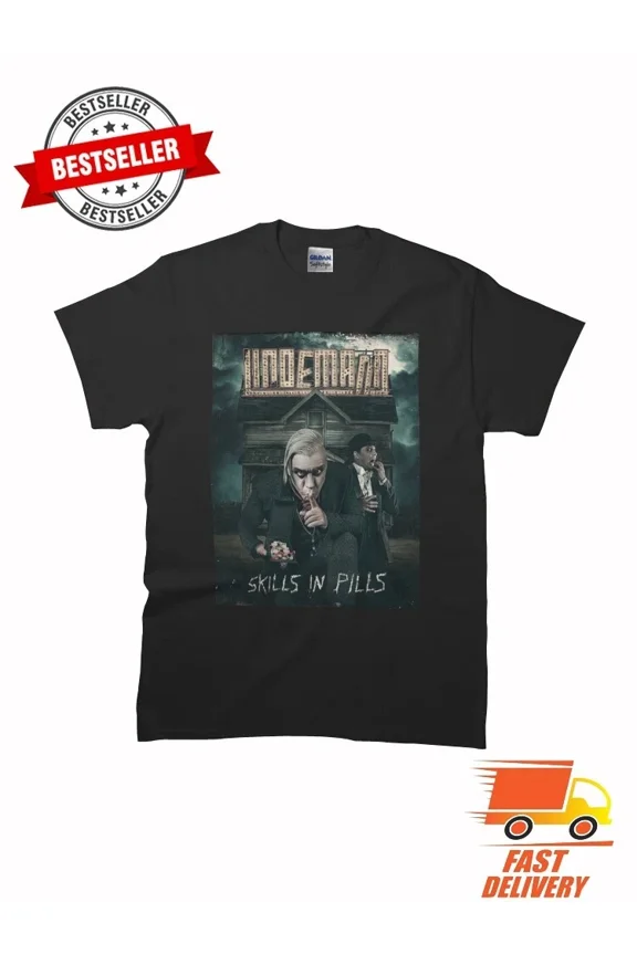 VINTAGE New List lindemann The first I take against depression The secon T Shirt S - 5XL