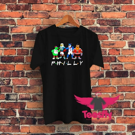 VINTAGE PHILLY SPORTS MASCOTS GRAPHIC T-SHIRT