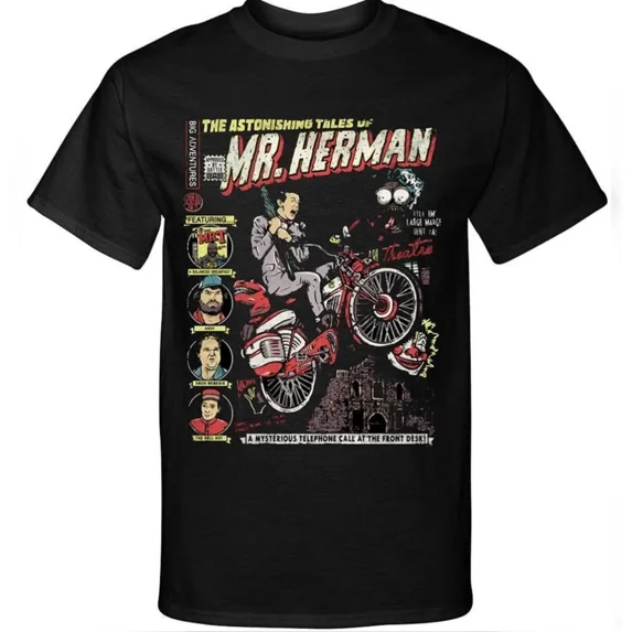 VINTAGE Pee Wee Herman Gift For Fans T-shirt size S-5XL