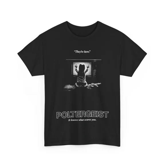 VINTAGE Poltergeist T-Shirt, Vintage Poltergeist Shirt, 80's Horror Movie Tee