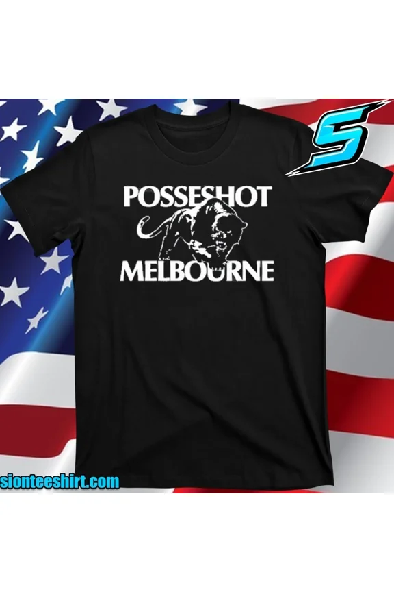 VINTAGE Posseshot Melbourne Logo T-Shirt