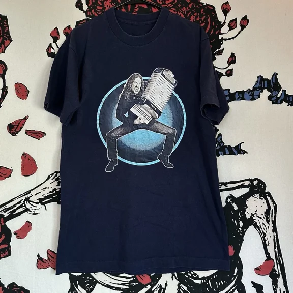 VINTAGE Rare Return Vanity Weird Al Gift Funny Black All Size Shirt CC584