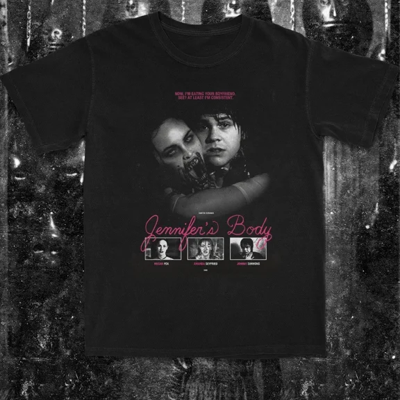 VINTAGE Retro Jennifer's body Poster Design Graphic Tee Unisex Short Sleeve Shirt S-5XL
