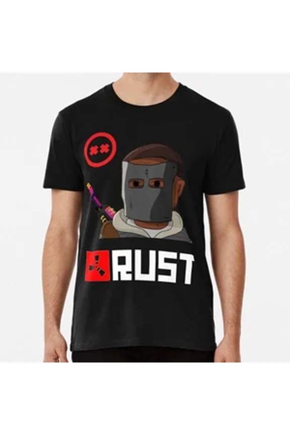 VINTAGE Rust Game Merch Black Size S to 5XL Made in the USA T-Shirt