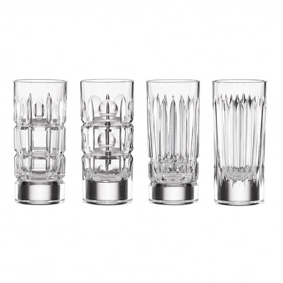 VINTAGE SHOT GLASSES by Reed   Barton  set of 4