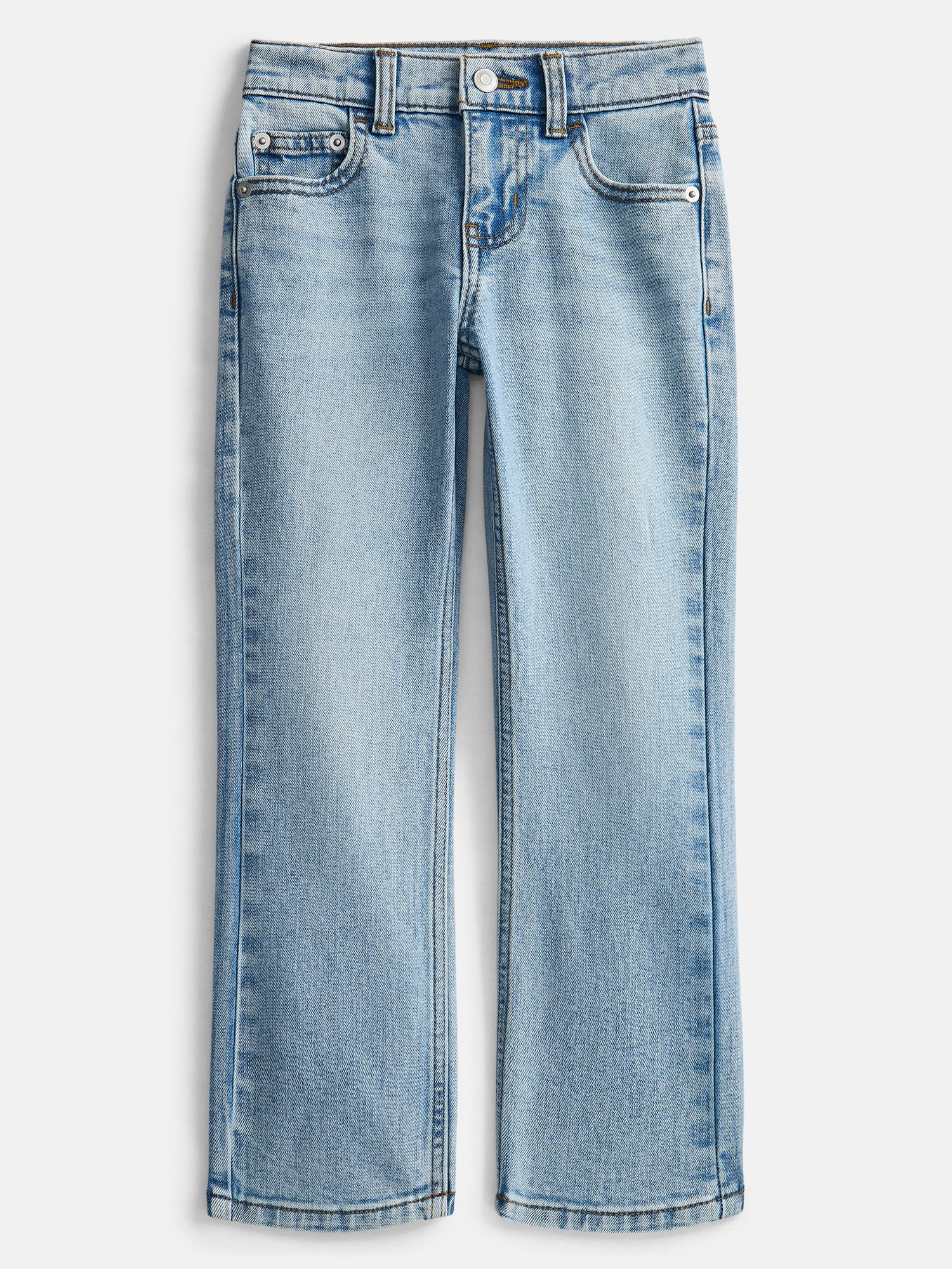 Wonder Nation Boys Vintage-Inspired Straight Leg Denim Jeans, Sizes 4-18 and Husky