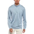 thumbnail image 1 of VINTAGE SUMMER mens  Performance Fleece 1/4-Zip Mock Pullover, m, Blue, 1 of 3