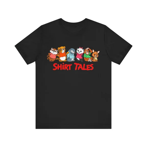 VINTAGE Shirt Tales 80s Saturday Morning Kids Cartoon Tee Shirt