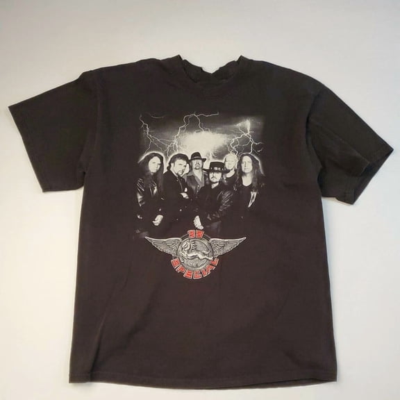 VINTAGE Special Delivery 38 Special Band Tee Shirt Classic Black Unisex