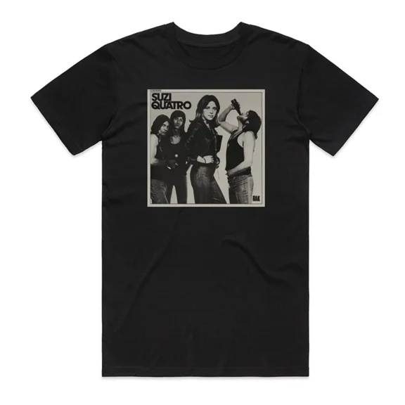 VINTAGE Suzi Quatro Suzi Quatro Album Cover T-shirt, size S-5XL