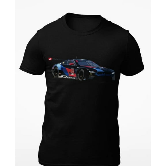 VINTAGE Team RLL M8 GTE IMSA GTLM Black Livery Race Car T-Shirt