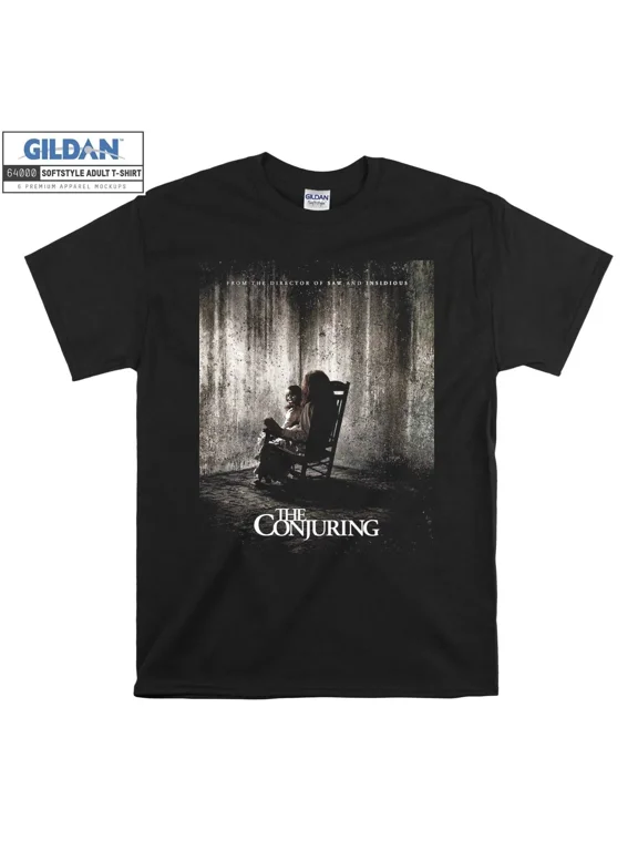 VINTAGE The Conjuring Movie Promo Tee Unisex Short Sleeve Shirt S-5XL