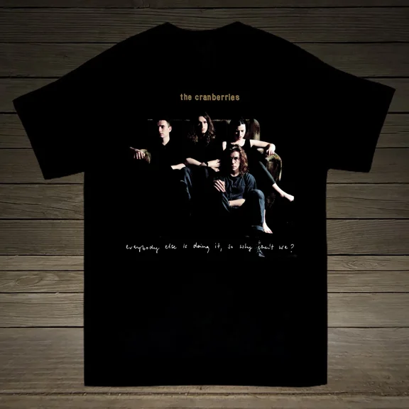 VINTAGE The Cranberries Basic Band Gift For Fan Black S-2345XL Unisex T-shirt TMB1041