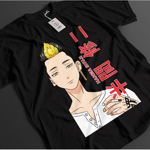 VINTAGE Tokyo Revengers Shirt Manjiro Sano Tshirt Mikey Tee Draken T-Shirt Takemichi Top