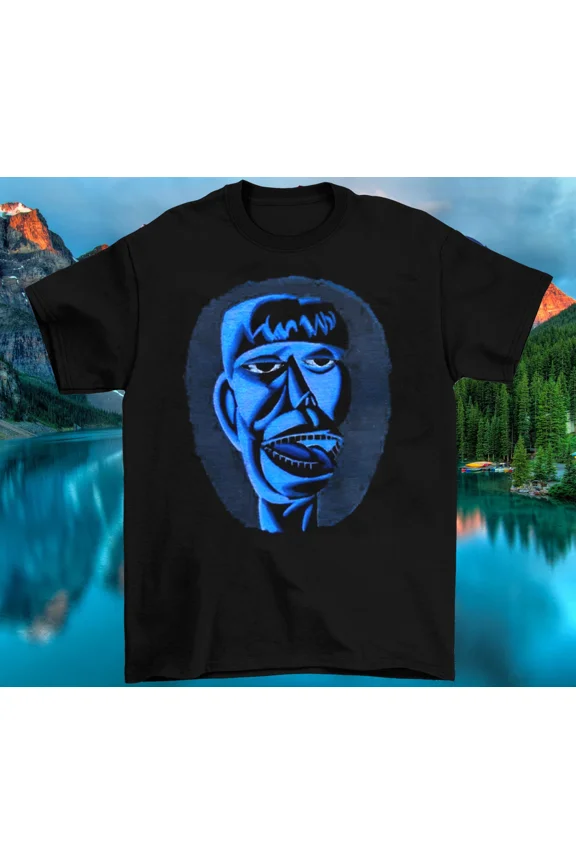 Reprint Rare VINTAGE Ugly Face Krule King Cotton Black All Size Unisex Shirt MC107