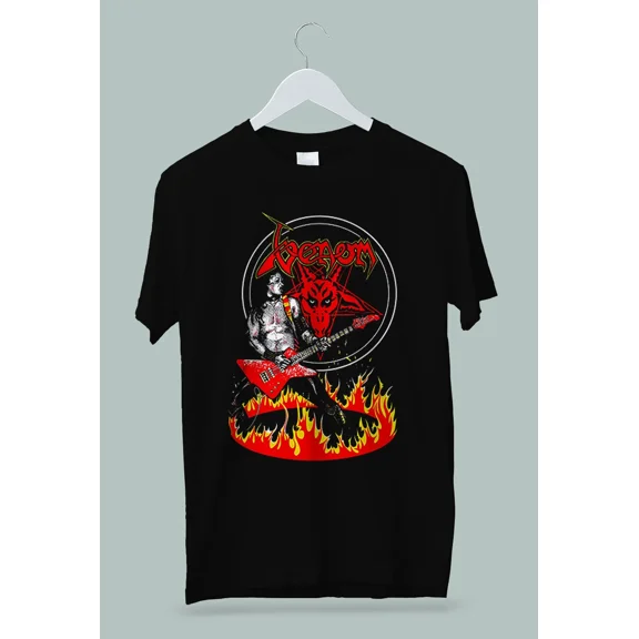 VINTAGE Venom Cronos In Flames T-Shirt S M L XL 2XL 3XL