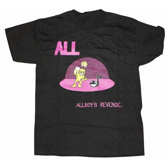 VINTAGE Vintage ALL 'Allroy's Revenge' T-Shirt Tour Concert Size S -5XL EA0341