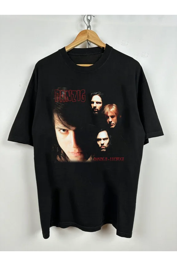 VINTAGE Vintage Danzig II Lucifuge Unisex Shirt Gift For Fans Black S-5XL XB870