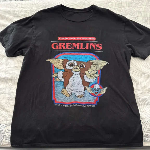 VINTAGE Vintage Gremlins Unisex Shirt Gift For Fans Black S-5XL XB760