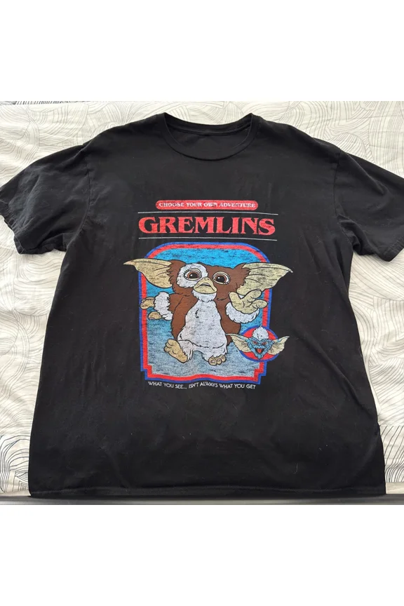 VINTAGE Vintage Gremlins Unisex Shirt Gift For Fans Black S-5XL XB760