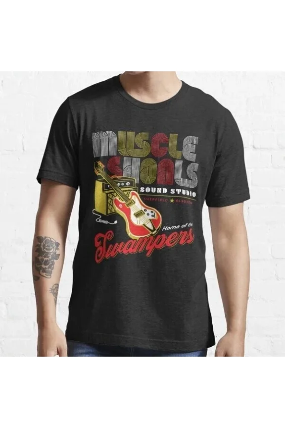 VINTAGE Vintage Muscle Shoals Sound Studio T-Shirt – Home of The Swampers - Size S-5XL