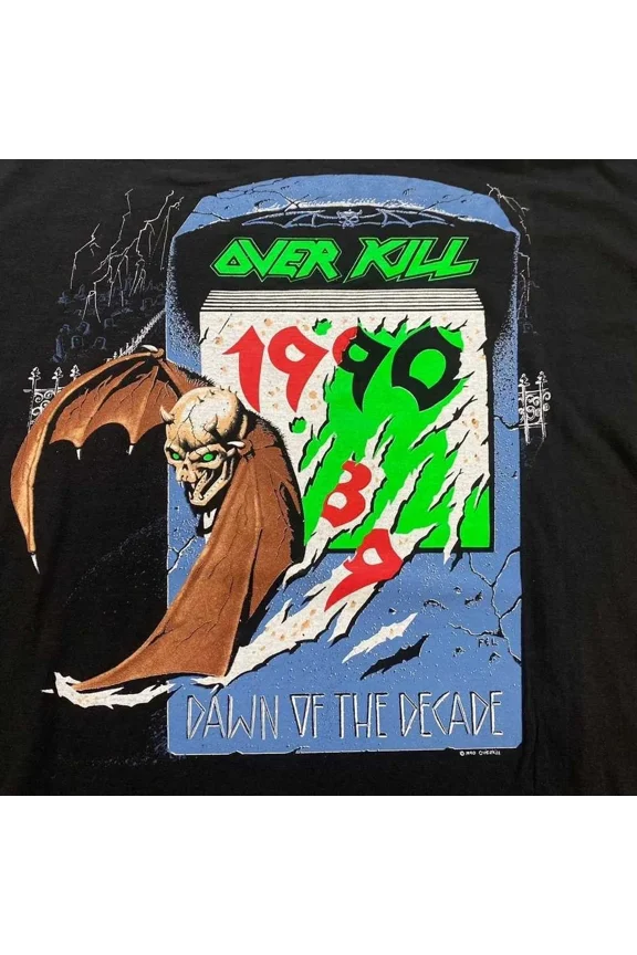 VINTAGE Vintage Overkill Dawn Of The DecadeS-234XL New Shirt