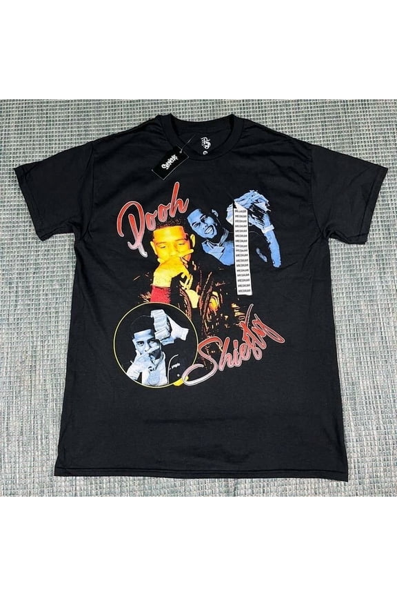 VINTAGE Vintage Pooh Shiesty Shirt Short Sleeve Men Women S-5XL EA0312