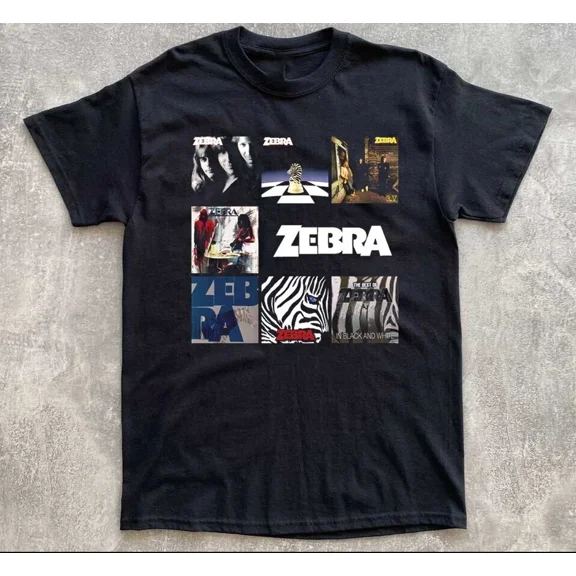 VINTAGE Vintage Zebra Band Album Unisex Gift for Fans T-shirt, size S-5XL