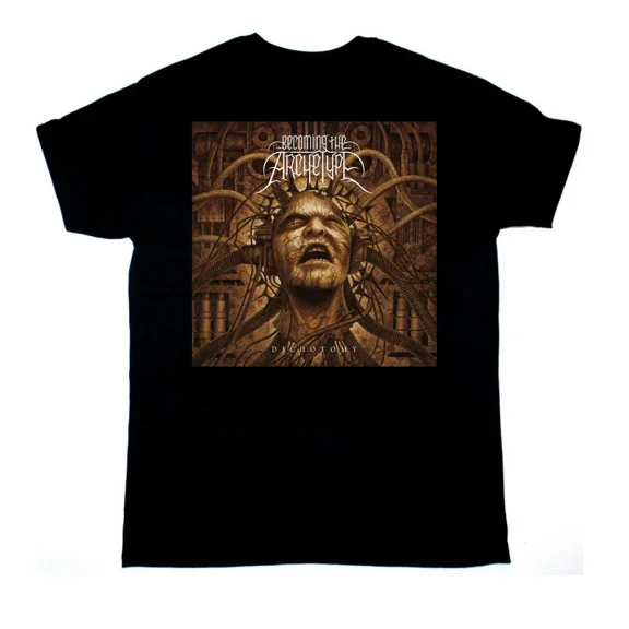 VINTAGE Vtg Becoming The Archetype Band Dichotomy Cotton Black Unisex Shirt MC553