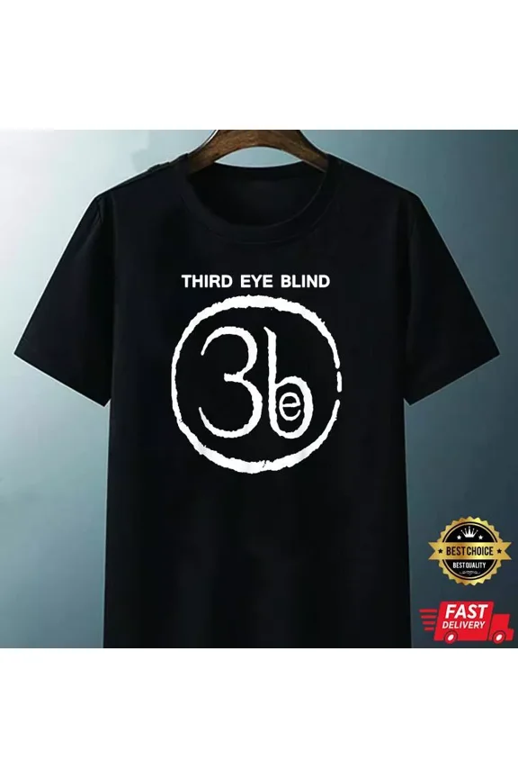 VINTAGE Vtg Third Eye Blind Band Heavy Cotton Black All Size Unisex Shirt J381