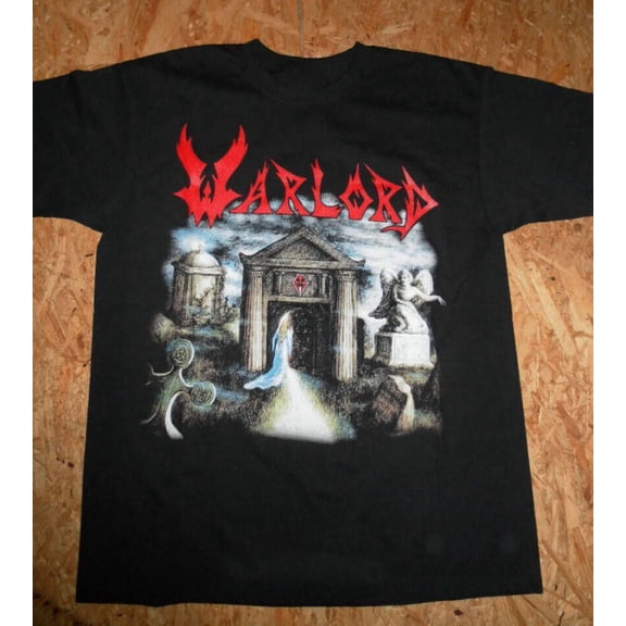 VINTAGE Warlord, Lordian Guard, warlord T-Shirt Black Cotton Unisex Size S-5XL
