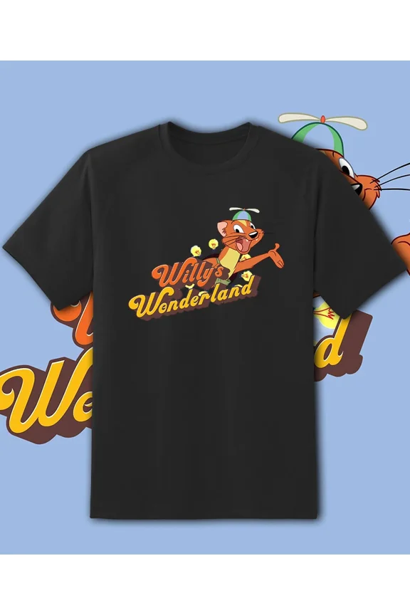 VINTAGE Willys Wonderland Movie T Shirt Youth M - Adult 6XL!