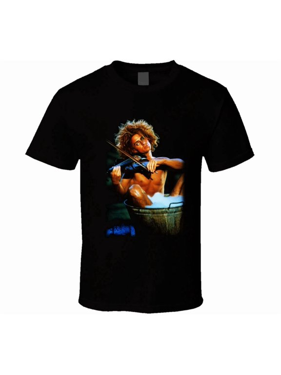 VINTAGE Young Einstein Movie 80S Black T Shirt