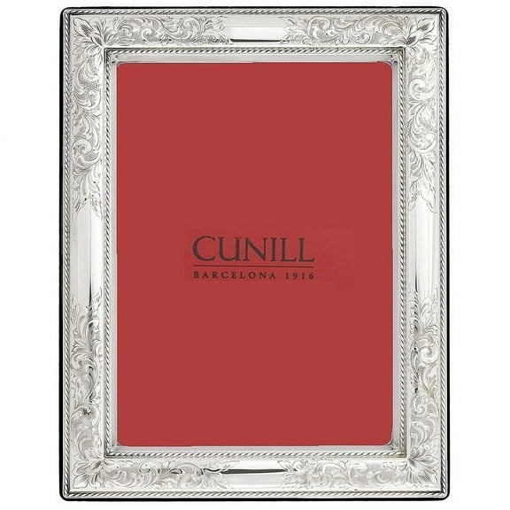 VINTAGE pure Sterling Silver luxe frame 8x10 by Cunill - 8x10