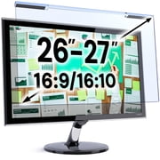 Blue Light Blocking Screen Protector Panel for 26, 27 inch Diagonal Eye Protection Filter Film - Widescreen Laptop and Monitor Frame Hanging Type W 21.2" X H 13.4"
