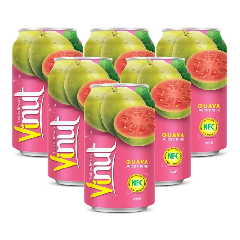 VINUT Fresh Guava Juice Drink, Non-GMO Source of Vitamin C and - Main Image