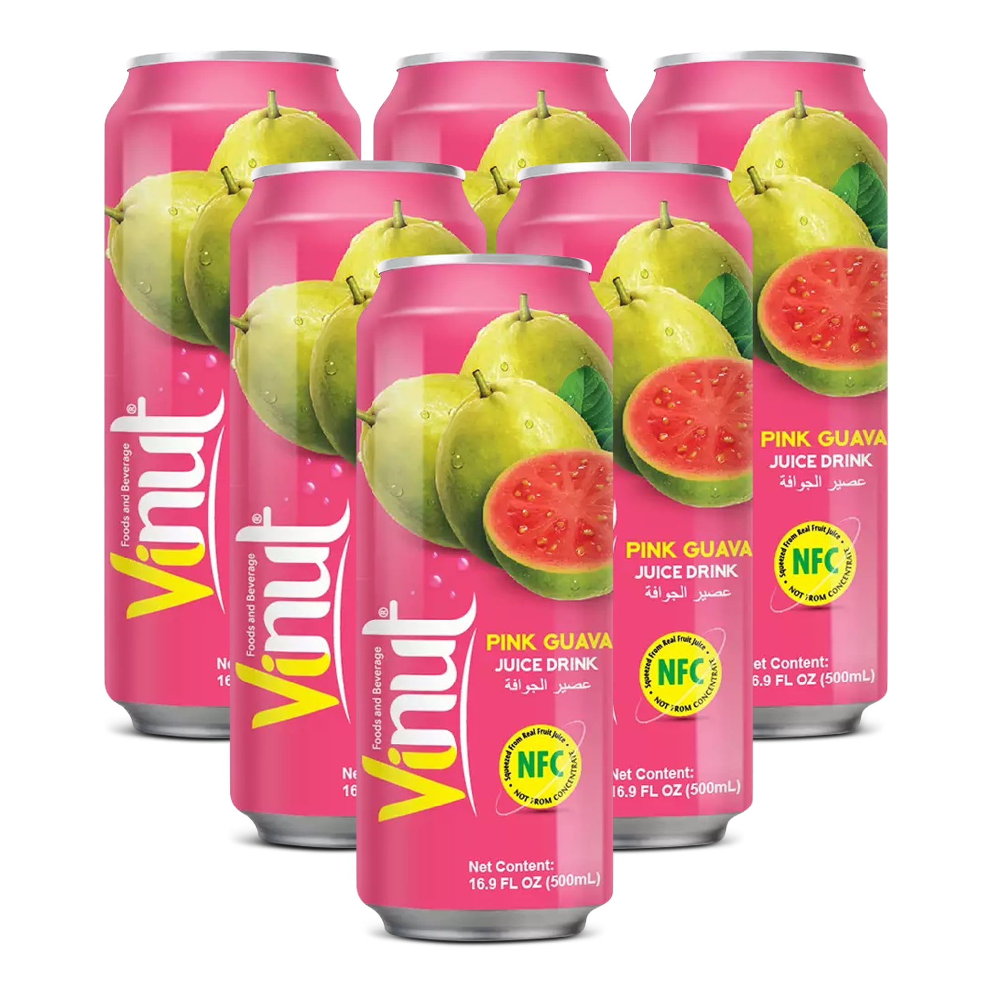 VINUT Real Guava Juice Drink, 100 freshly squeezed Guava, Not from