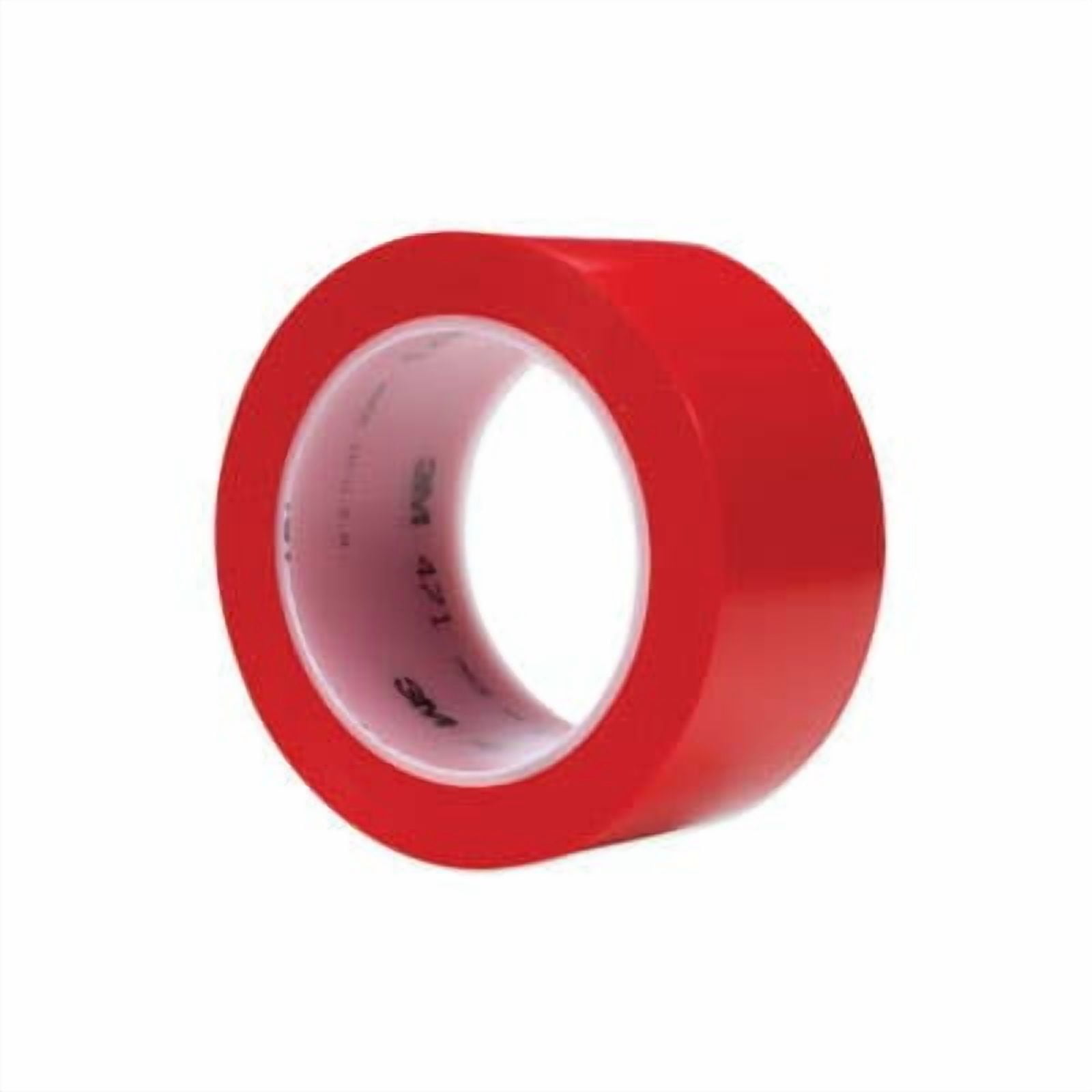 3m 471IWRED Vinyl Floor Marking Tape 471, 2" X 36 Yds, Red
