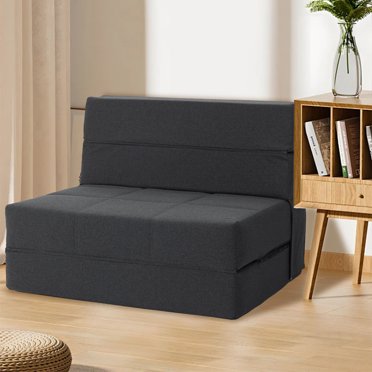 Banana Bean Bag Chair With Ottoman - Convertible Floor Sofa Bed | Plush Lounger For Dorm Or Living Room