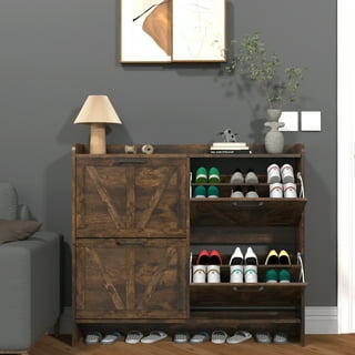 Rectangle Shoe Cabinets in Entryway Furniture Walmart