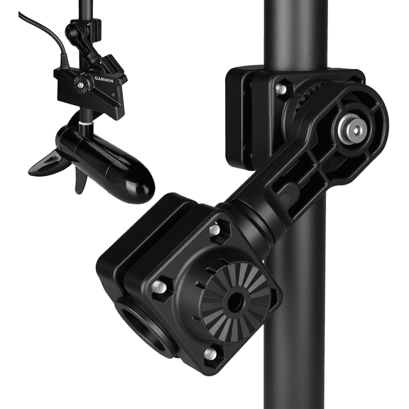 VINmounts 0 Degree Perspective Mount Compatible with LVS34,MultiMode Transducer Mount for Pole & Trolling Motor Shaft