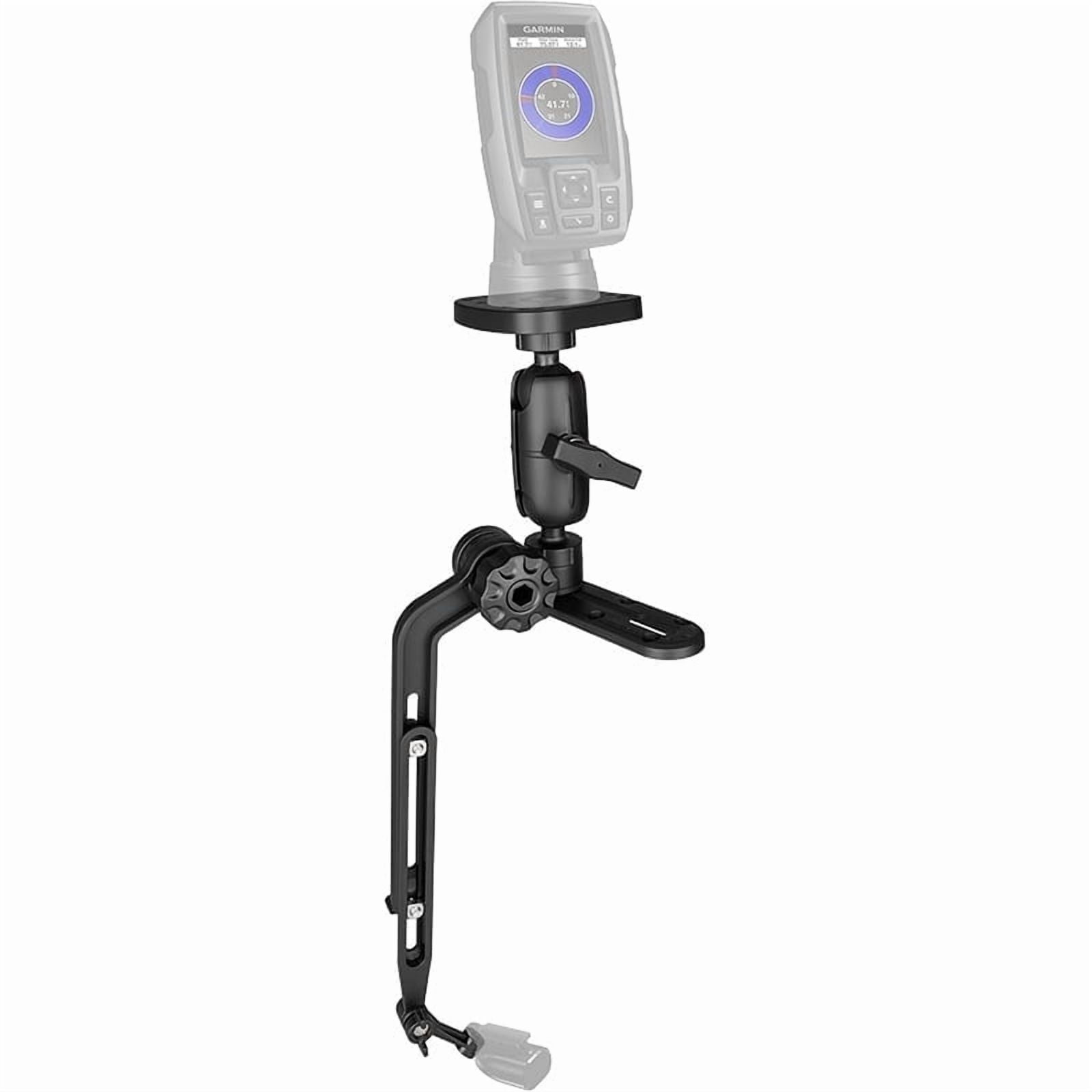 VINmounts Kayak Fish Finder Mount with Transducer Mounting Arm, Compatible with Garmin Striker 4, Lowrance Fish Finders,with Kayak Track