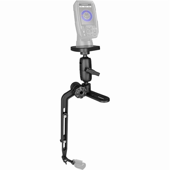 VINmounts Kayak Fish Finder Mount with Transducer Mounting Arm, Compatible with Garmin Striker 4, Lowrance Fish Finders,with Kayak Track