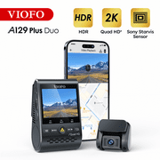VIOFO A129 Plus Duo | Dashcam Front and Rear | 2K 1440P 60FPS + 1080P 30FPS | GPS Wi-Fi Parking Mode
