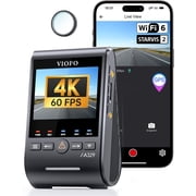VIOFO A329S 4K 60FPS Dash Cam, Power Saving Parking Mode, Wi-Fi 6 App Control, STARVIS 2 Sensor, Supports up to 4TB SSD or 512GB microSD Card