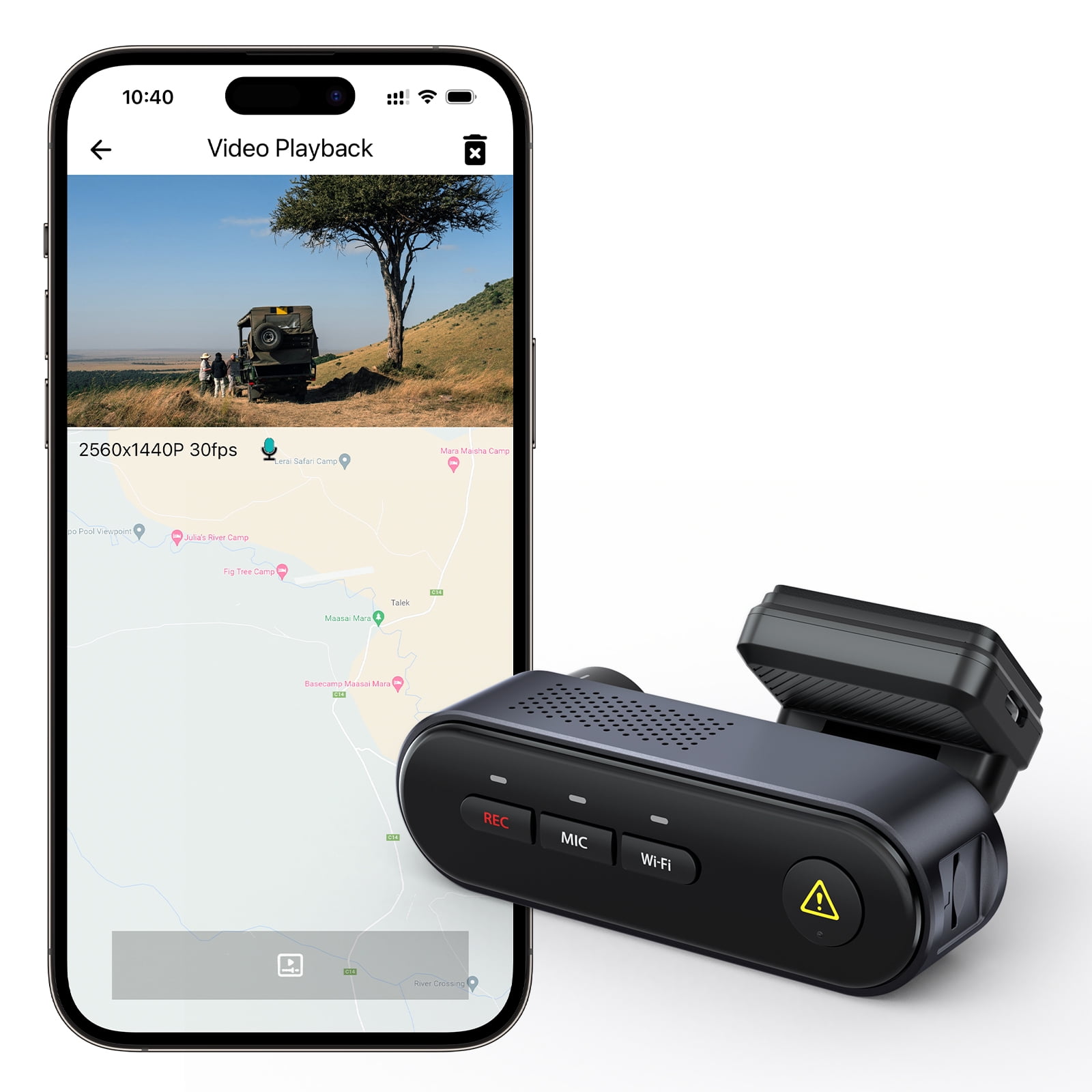 JC400 Dash Cam Front and Rear 4G Dashboard Camera GPS WIfi Hotspot