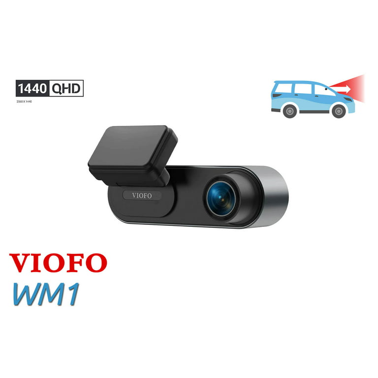 Viofo WM1 2K 1440P Dash Camera with Sony Starvis Sensor + WiFi and