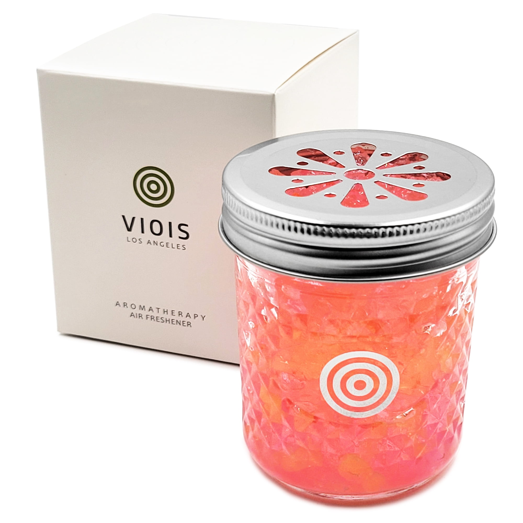 VIOIS, Tropical Punch Aromatherapy Natural Car Air Freshener. Handcrafted Natural Air Freshener for Car and Small room. Chemical Free & Non-Toxic.