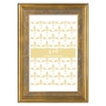 thumbnail image 1 of 4x6 Picture Frame – Matte Gold Ornate Vintage Gallery Wall Photo Frame with Mat for 3.5x5, 1 of 8