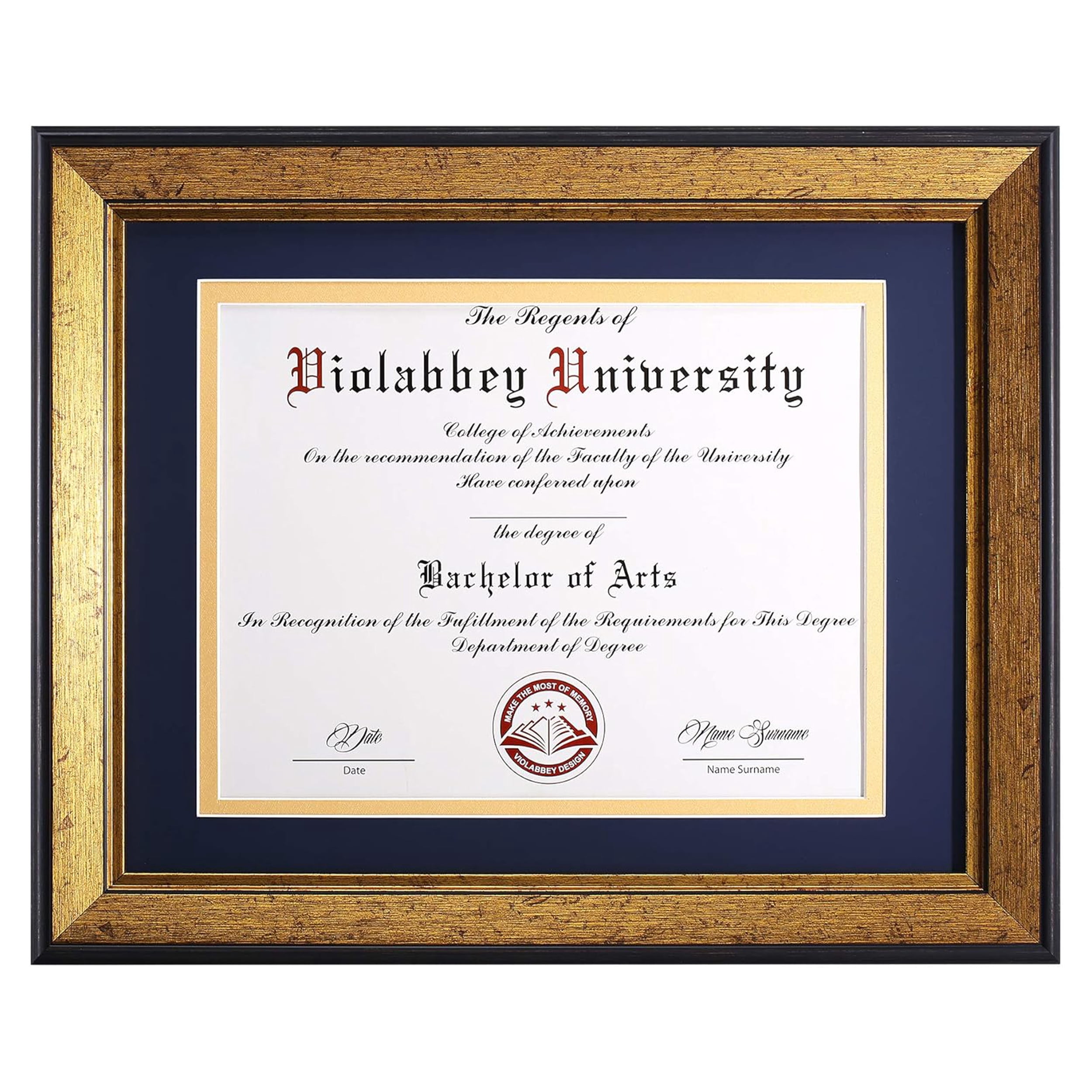 14 X 11 Diploma Frame